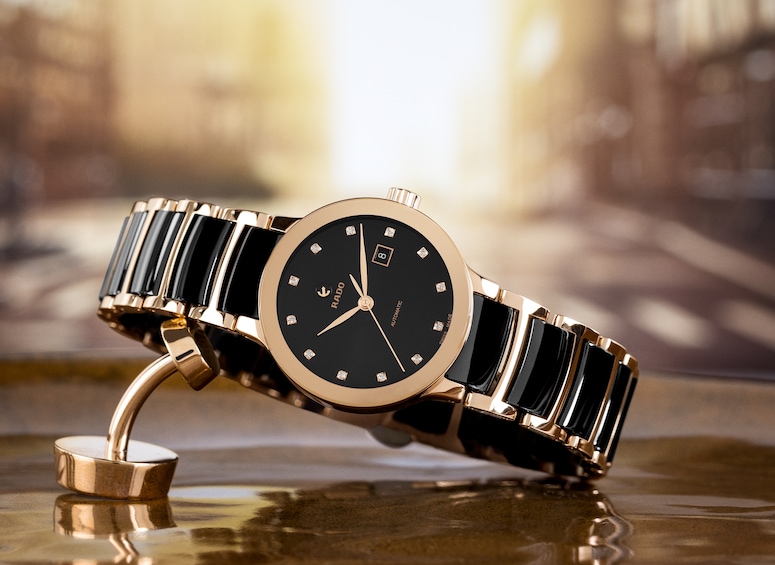 Rado瑞士雷達表Centrix晶萃系列鑲鑽腕錶