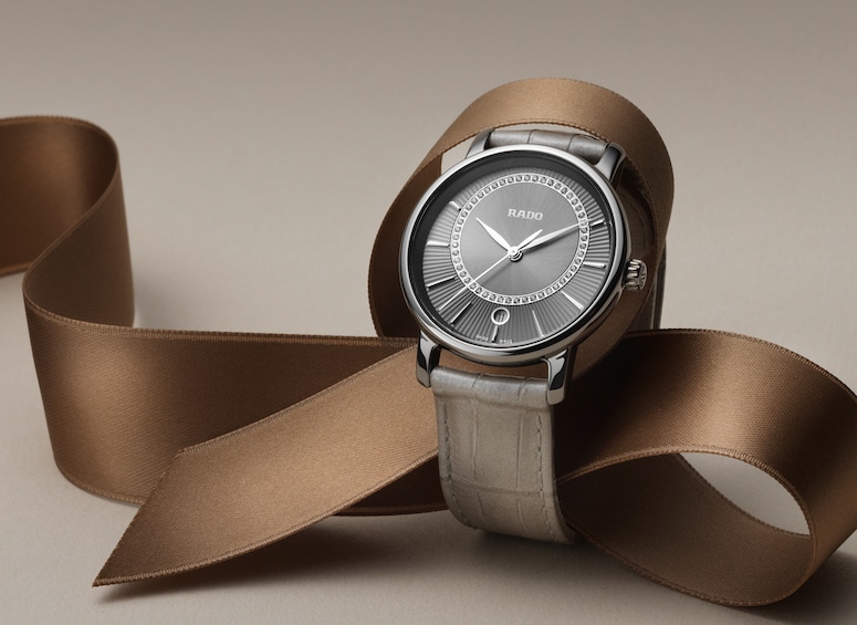 Rado瑞士雷達表DiaMaster鑽霸系列鑲鑽腕錶