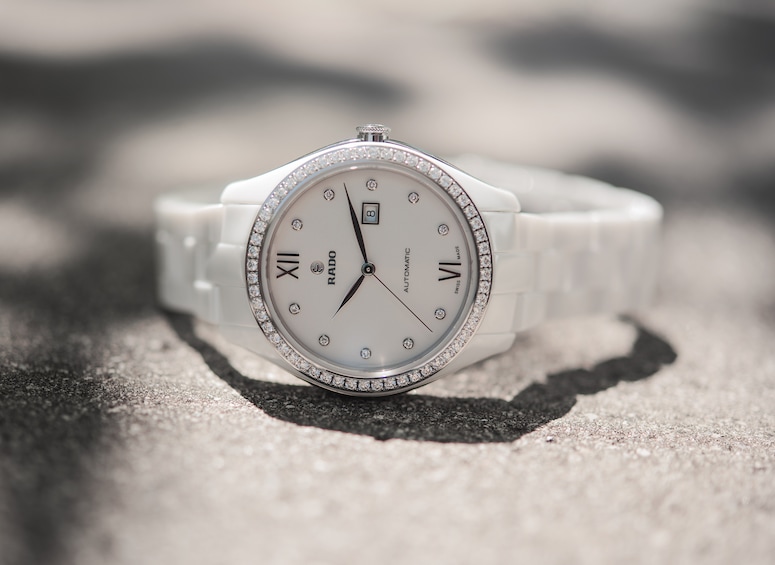 Rado瑞士雷達表HyperChrome皓星系列鑲鑽腕錶