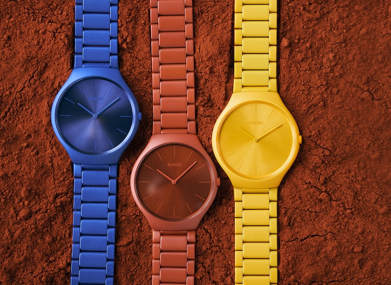 Rado瑞士雷達表True Thinline真薄系列幻彩高科技陶瓷限量版腕錶