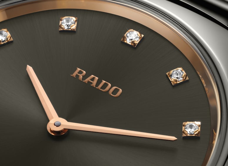 Rado瑞士雷達表True Thinline真薄系列鑲鑽腕錶